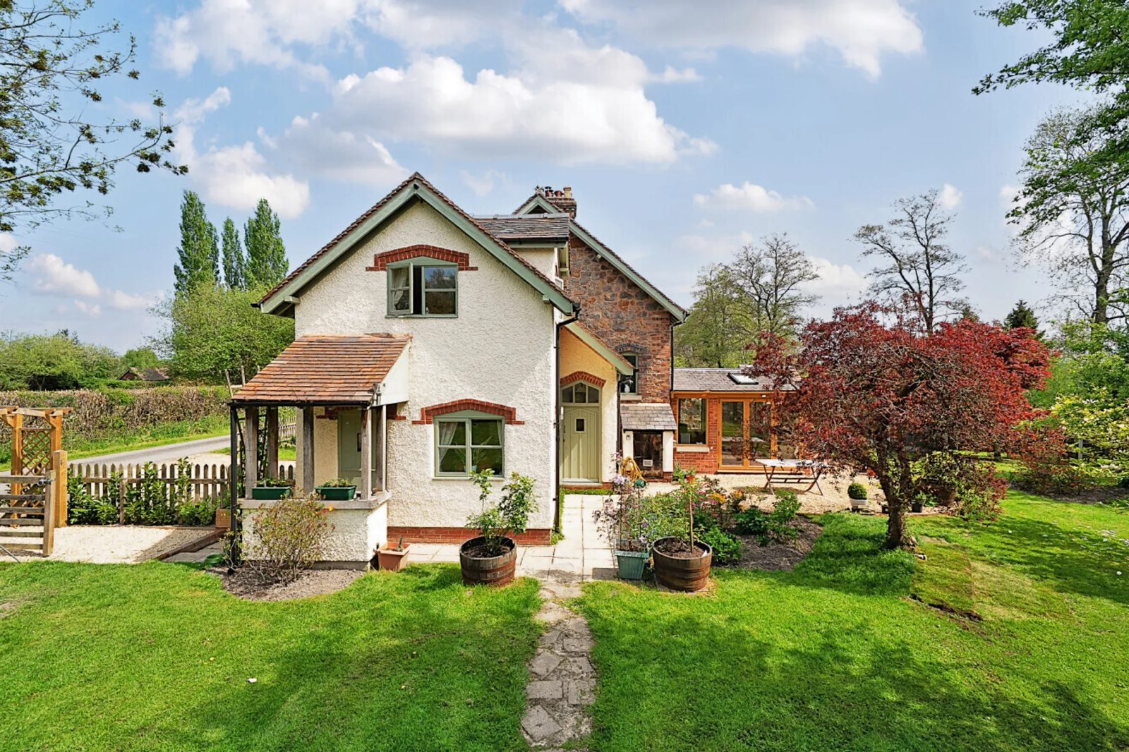 Cottage with paddocks, Adleymoor