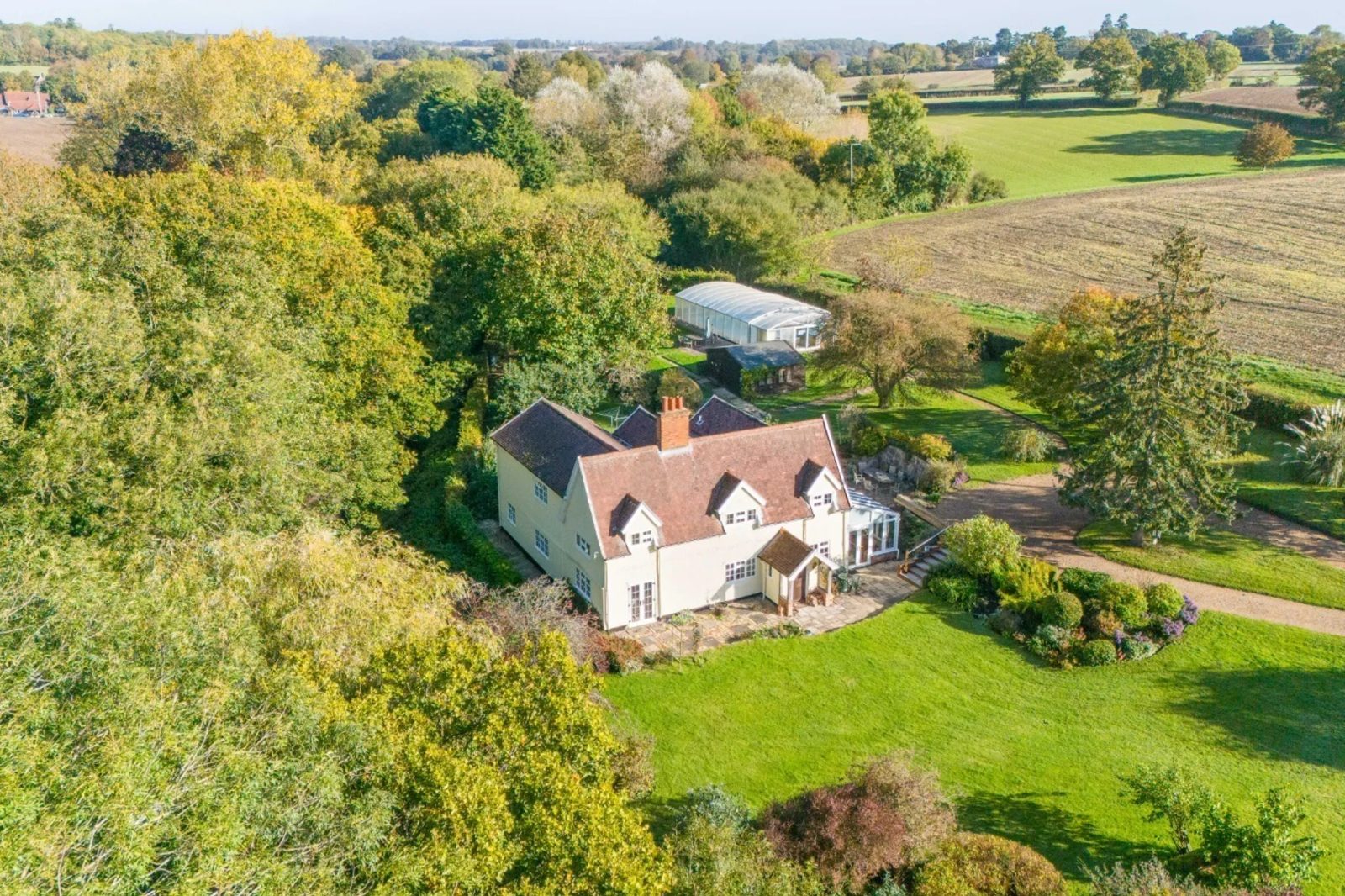 Peasenhall: equestrian with outbuildings