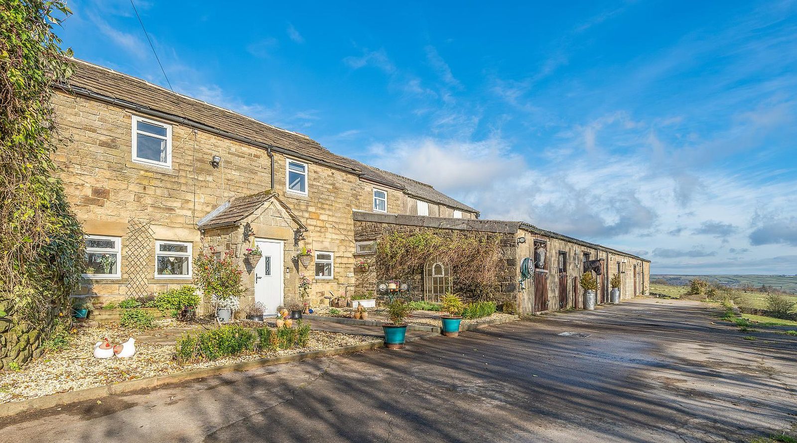 Farmhouse with outbuildings, Bewerley NORTH YORKSHIRE