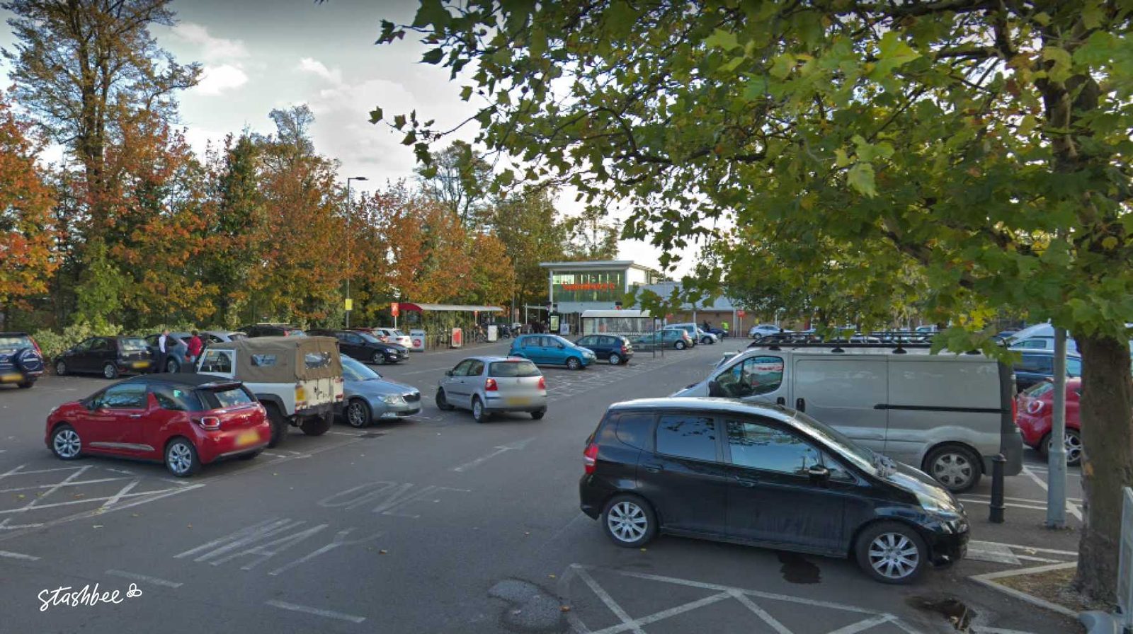 Parking at Sainsbury's Cambridge, Coldhams Lane