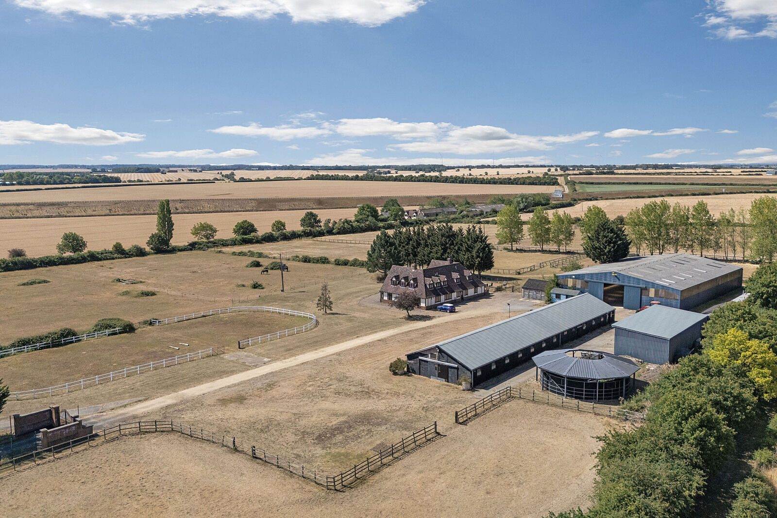 Detached house with outbuildings in Godmanchester