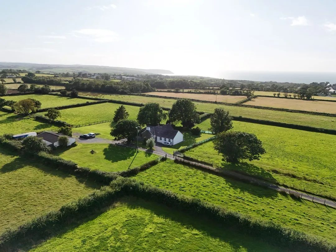 Aberaeron: smallholding with paddocks