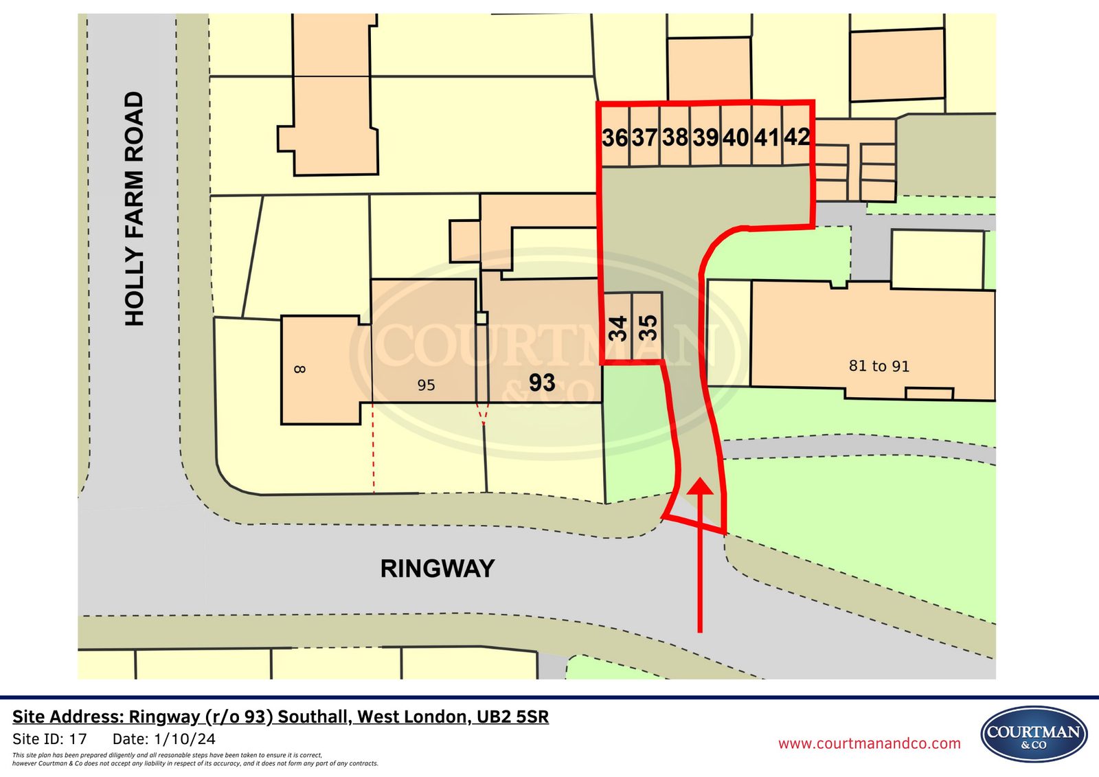 Ringway (access adj 93) Southall, West London