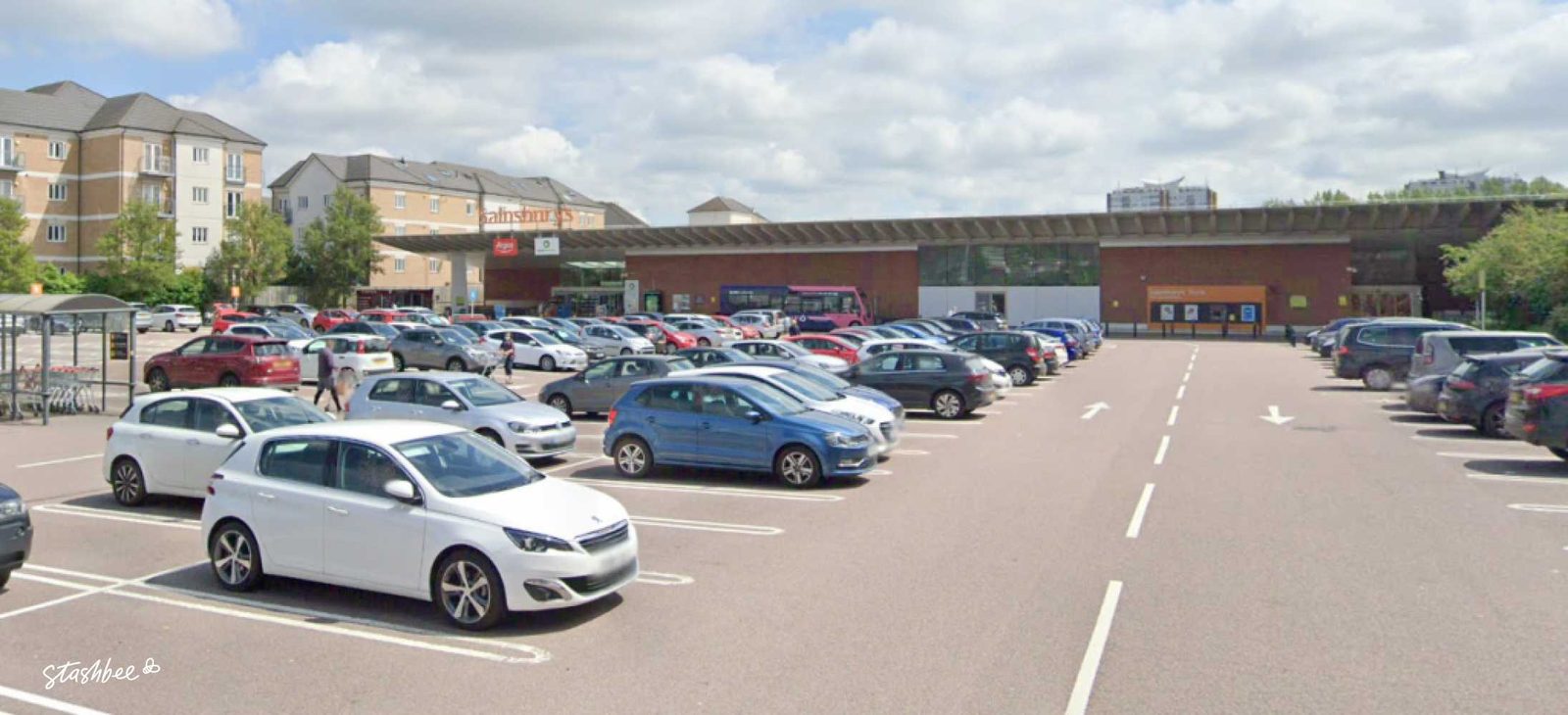 Parking at Sainsbury's Watford, Dome Roundabout