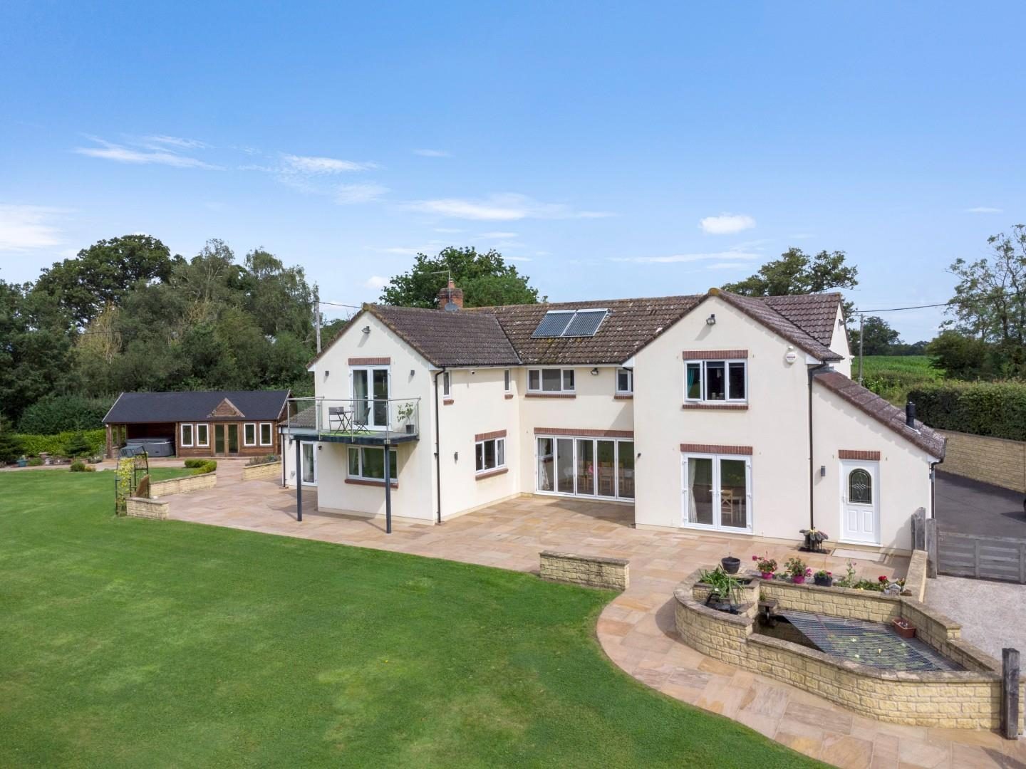Detached house with outbuildings in Sherborne