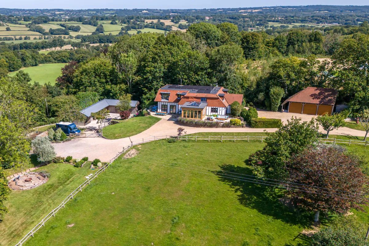 Country house with outbuildings in East Sussex TN19