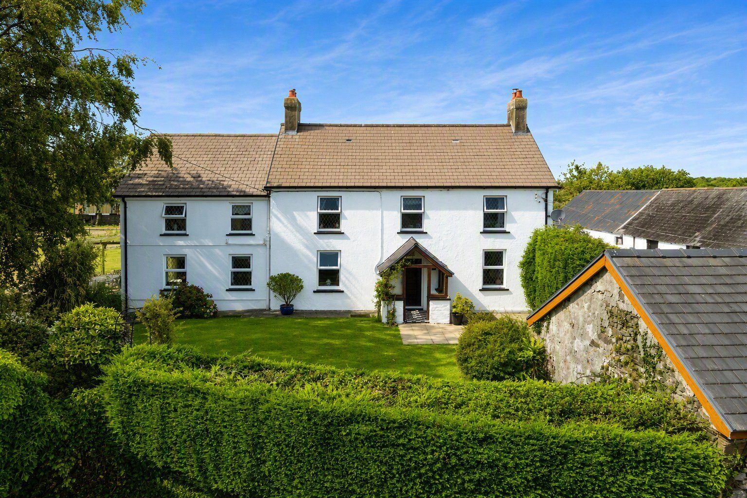 Equestrian with outbuildings, Carmarthenshir