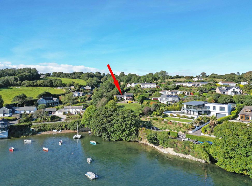 Overlooking Restronguet Creek between Devoran and Feock, Cornwall