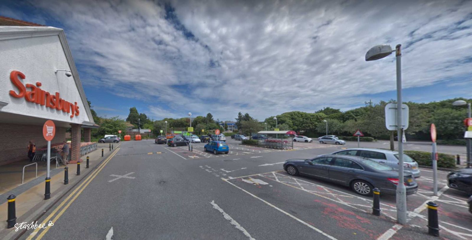 Parking at Sainsbury's Worthing, Lyons Farm
