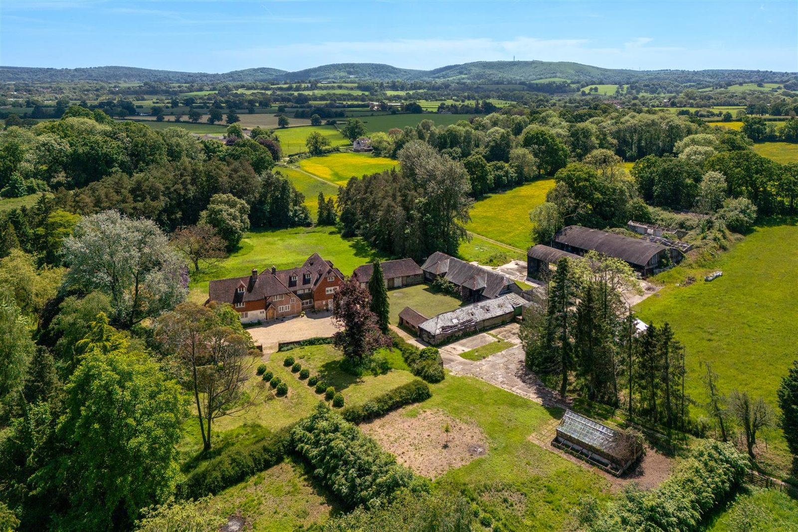 House with outbuildings, Petersfield