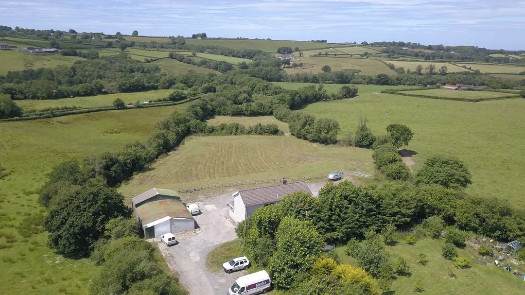 Smallholding with paddocks in Near Aberaeron