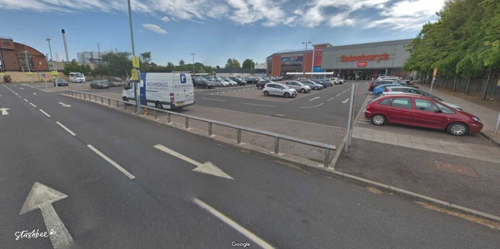 Parking at Sainsbury's Edinburgh, Longstone