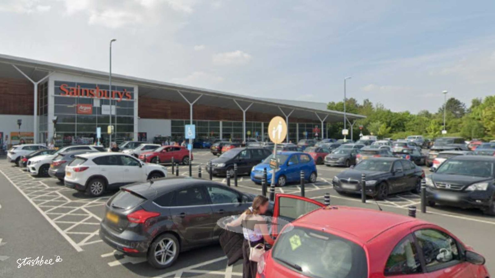 Parking at Sainsbury's Nantwich