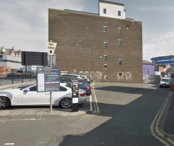 Parking on Churchill Street, NE1