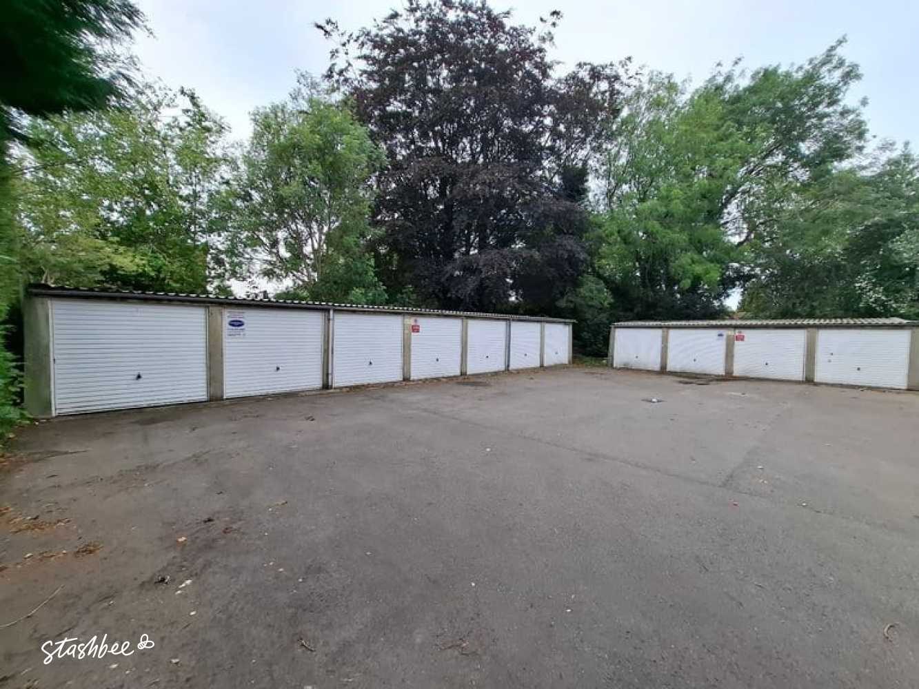 Lock-up Garage to Rent on Greyhound Court (off Parkside) Madeley, Crewe