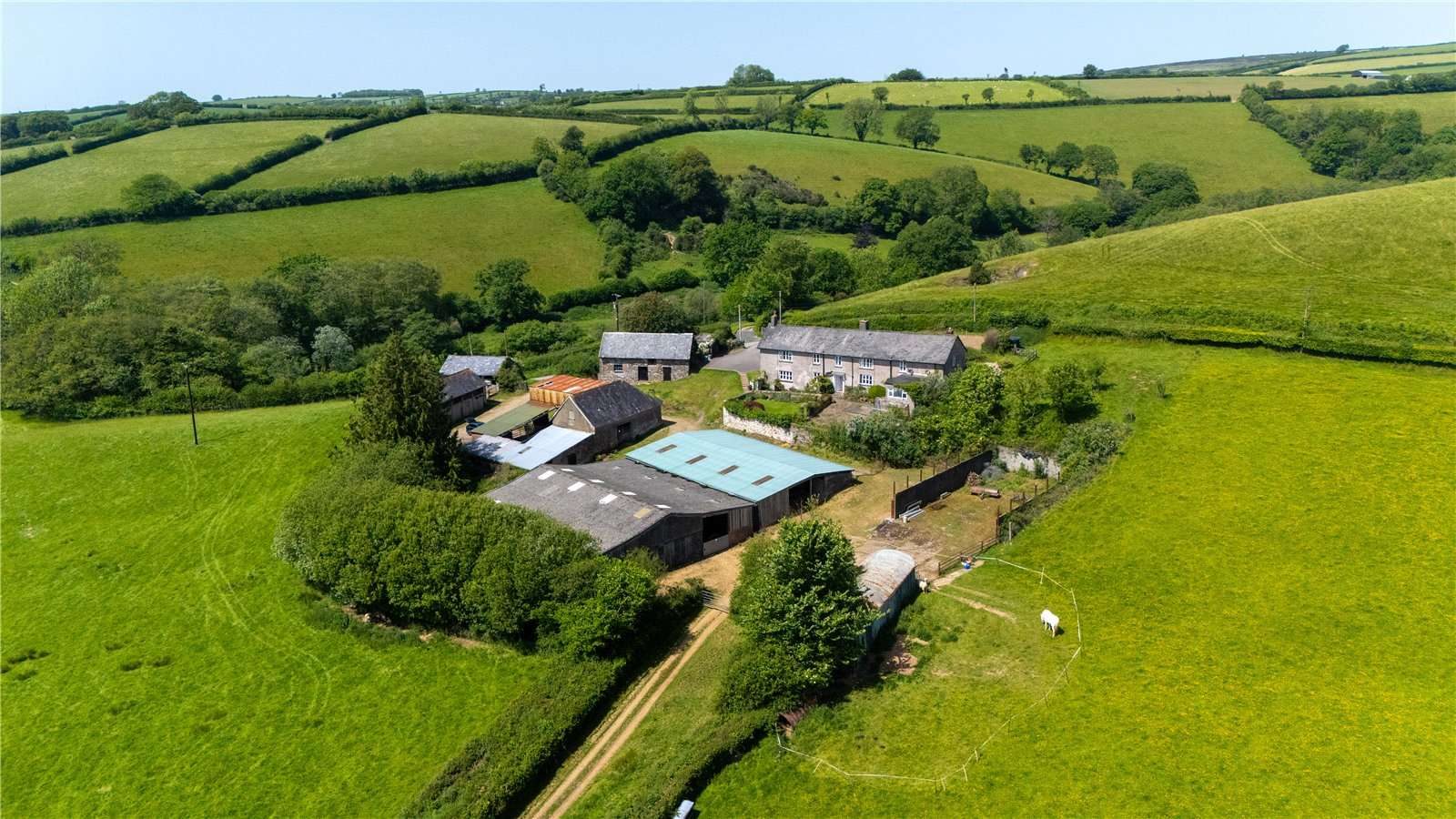 Farmhouse with outbuildings, South Molton
