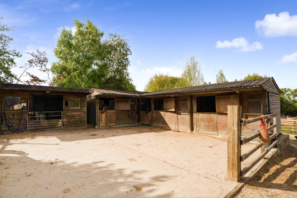 Equestrian opportunity with approx. 8 acres of paddocks, stabling, menage
