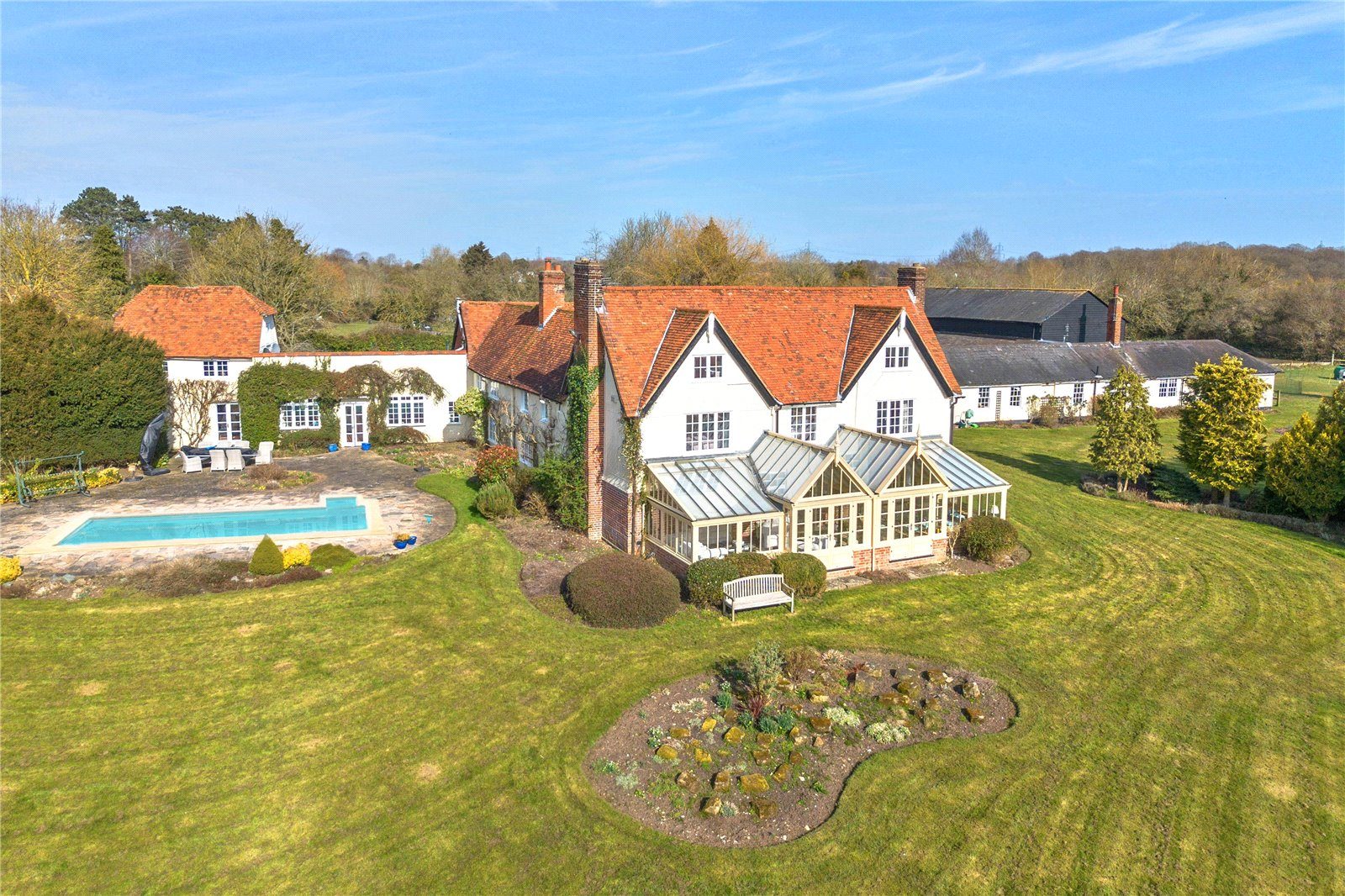 House with paddocks in Little Hadham