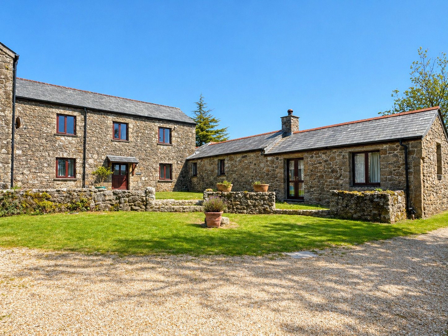 Bodmin: equestrian with paddocks