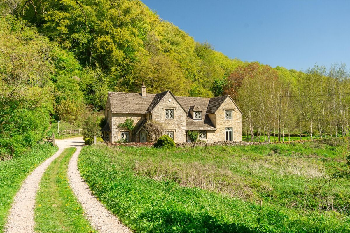 Cottage with outbuildings, Stroud