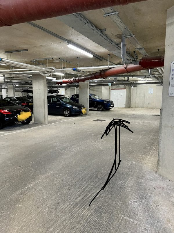 Parking on Cawthorne House, BN1