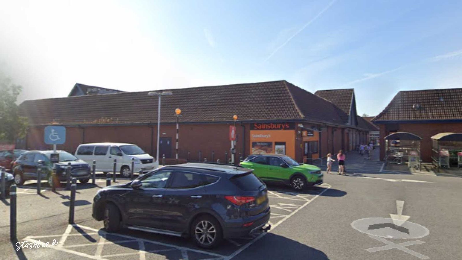Parking at Sainsbury's Wolverhampton, Perton