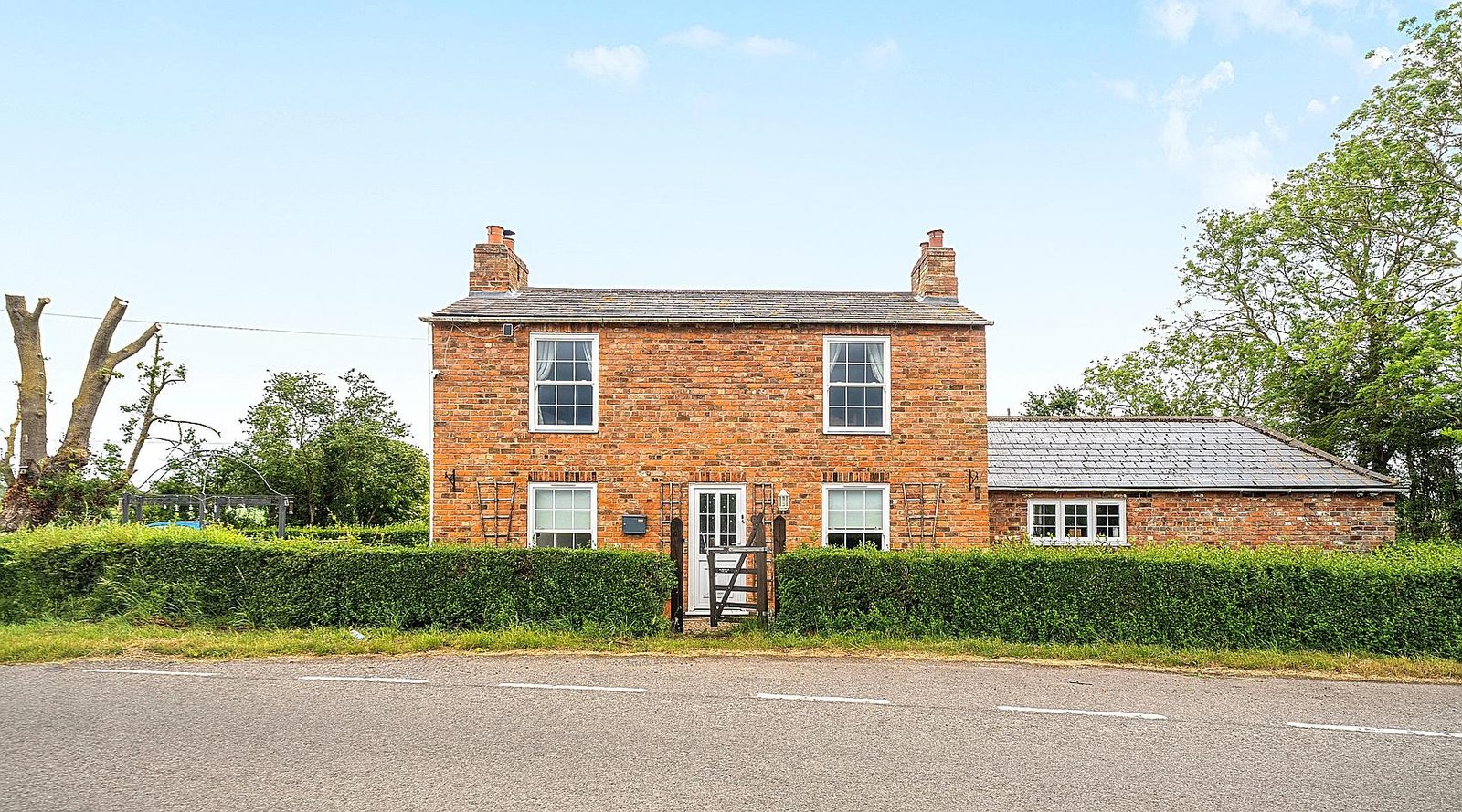 Irby in the Marsh LINCOLNSHIRE: equestrian with outbuildings