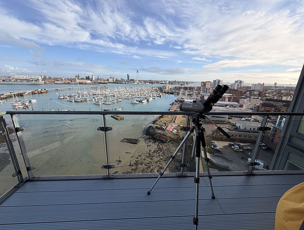 Apartment with a mooring in Gosport