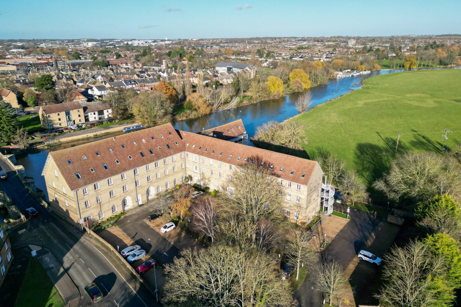1 bed studio flat for sale in Riverside Mill, Bridge Place, Godmanchester