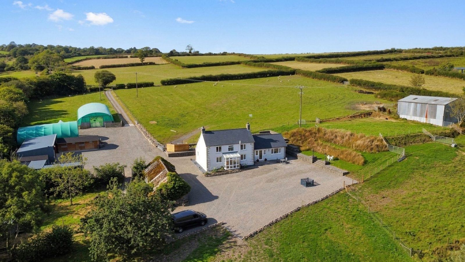 Smallholding with outbuildings in Clynderwen