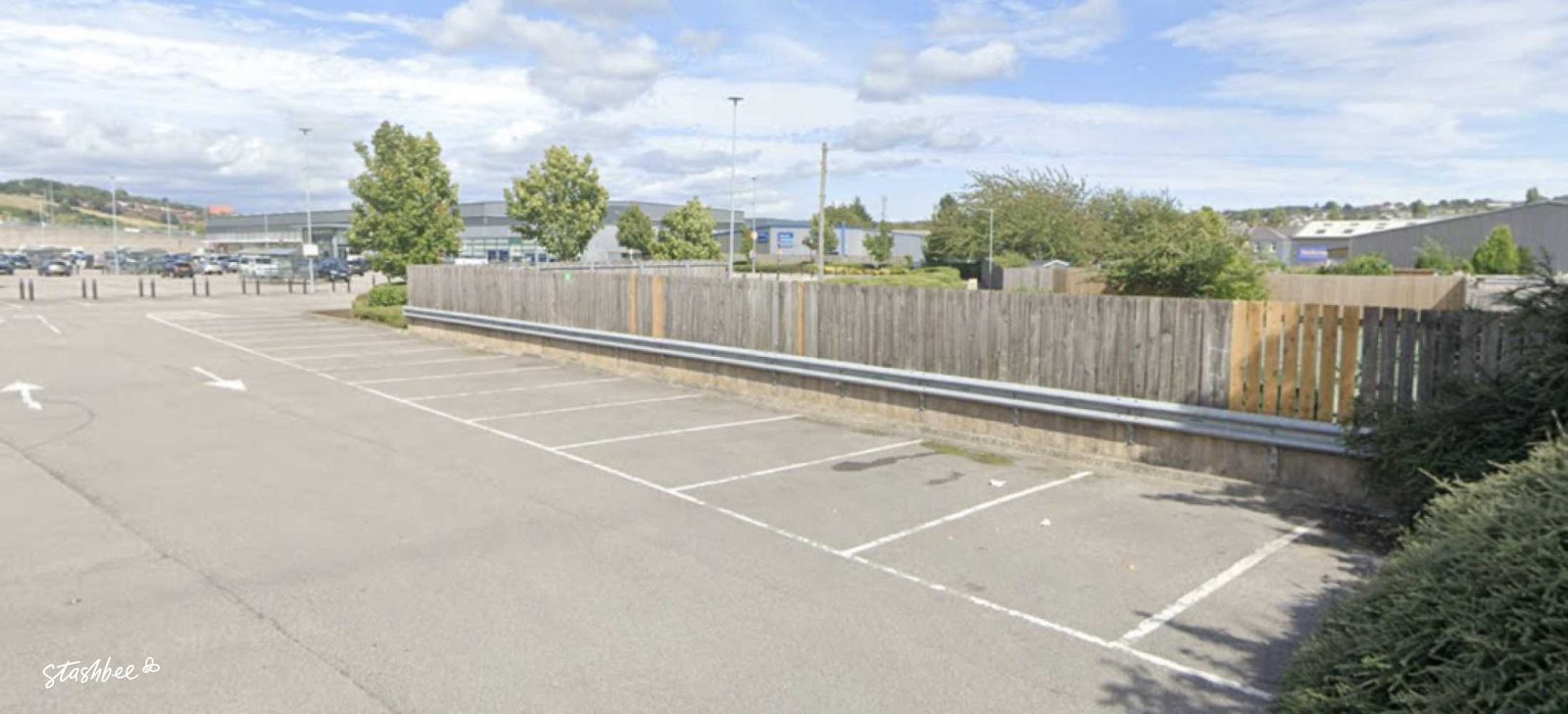 Parking at Sainsbury's Newport, Wales