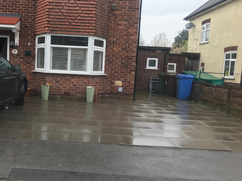 Driveway on Neal Avenue
