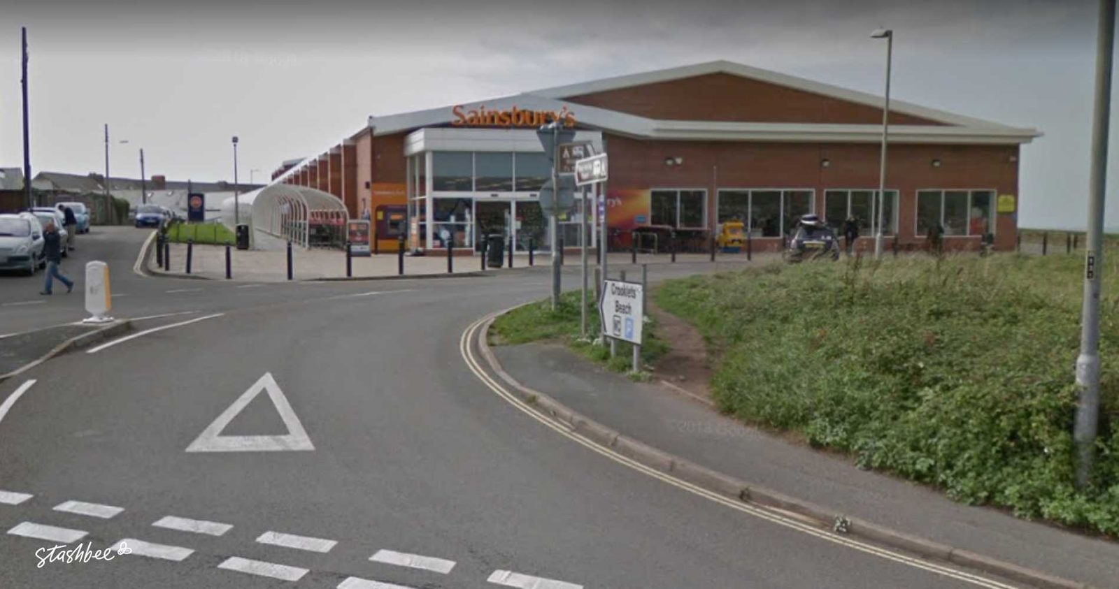 Parking at Sainsbury's Bude