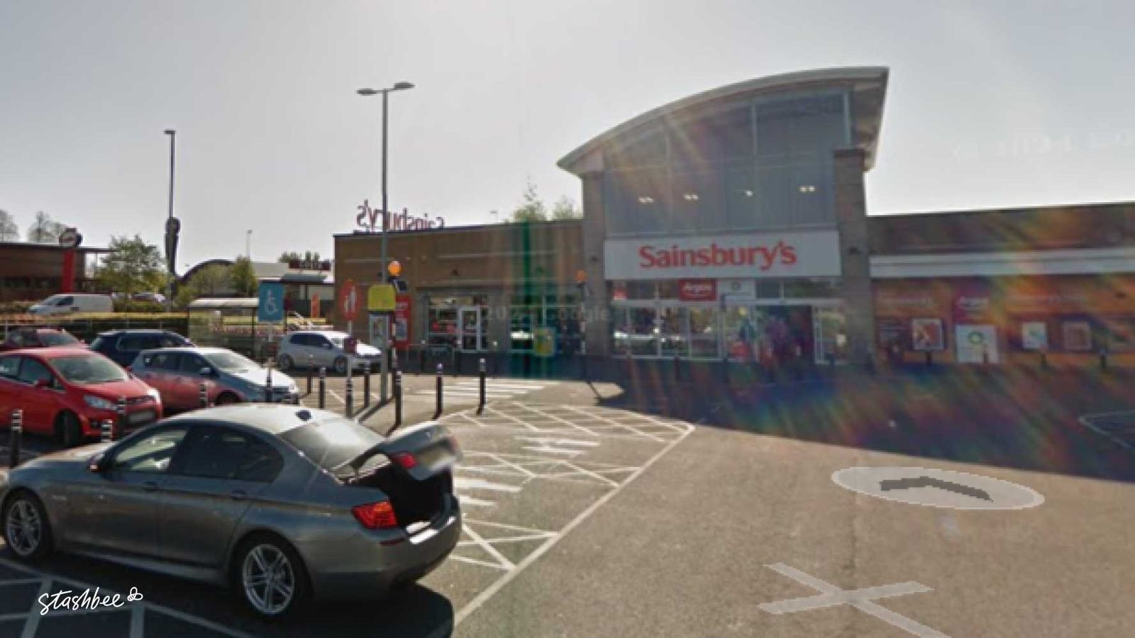 Parking at Sainsbury's Ballymena