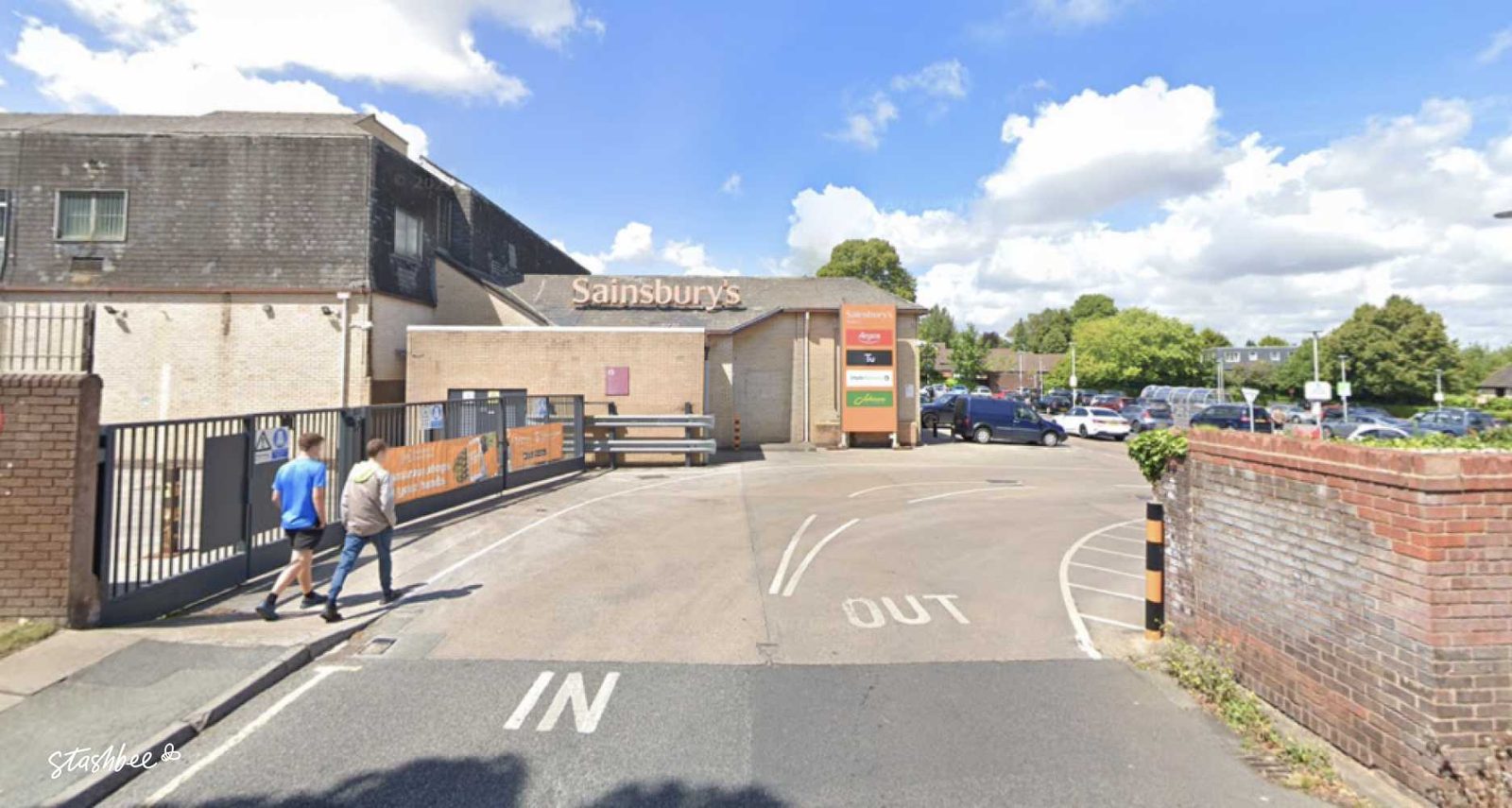 Parking at Sainsbury's Liverpool, Woolton