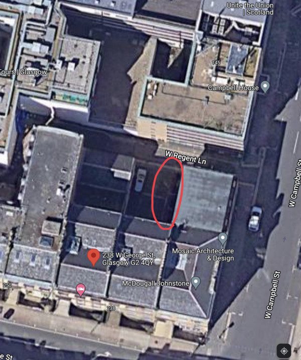Parking on Adam & Co PLC, G2