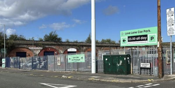 Parking on Liverpool, Love Lane Main Car Park (One), Adjacent to Pall Mall