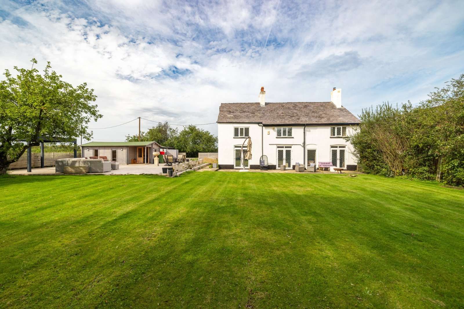 Farmhouse with paddocks, High Legh