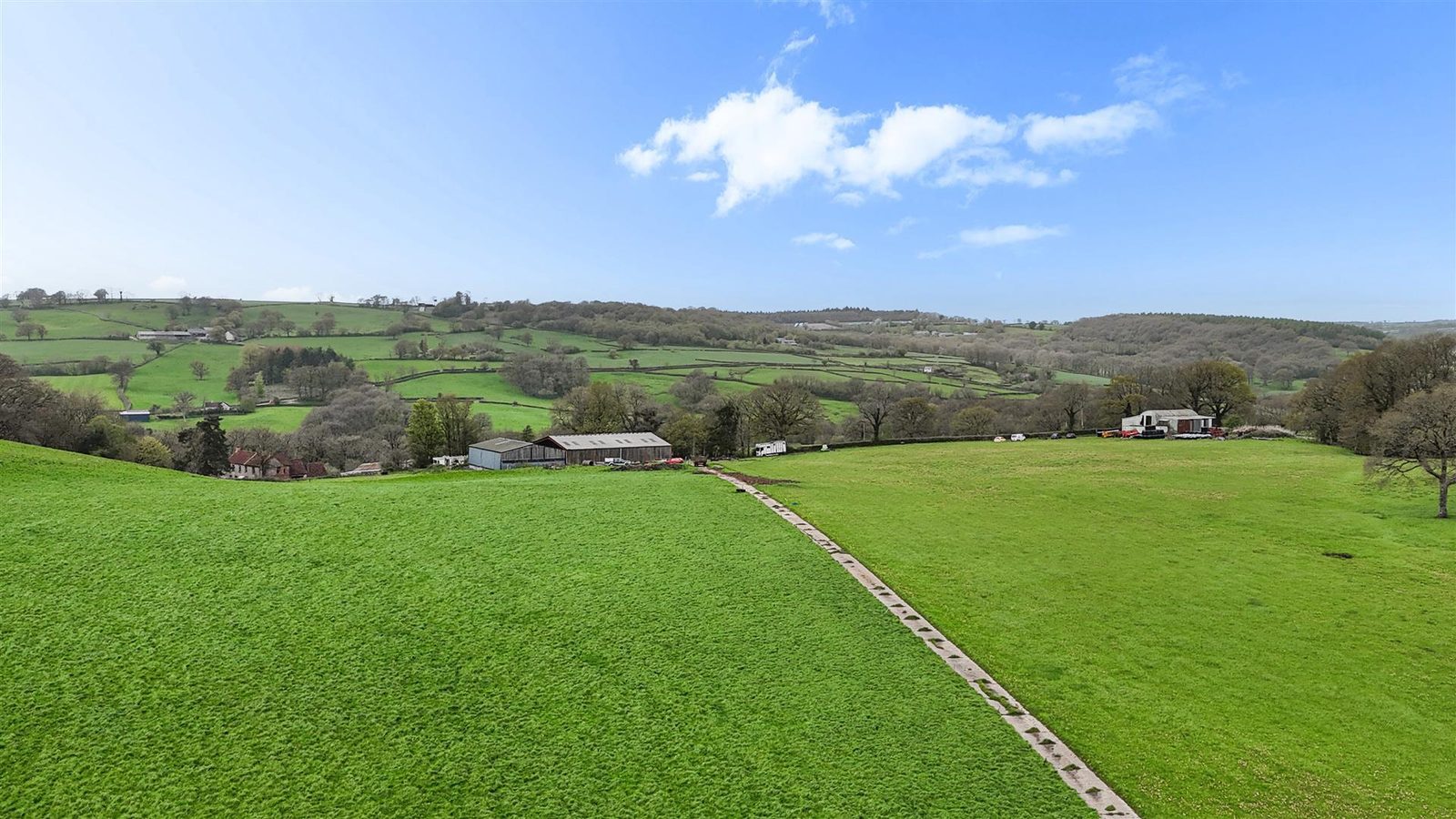 Land with outbuildings in Chard