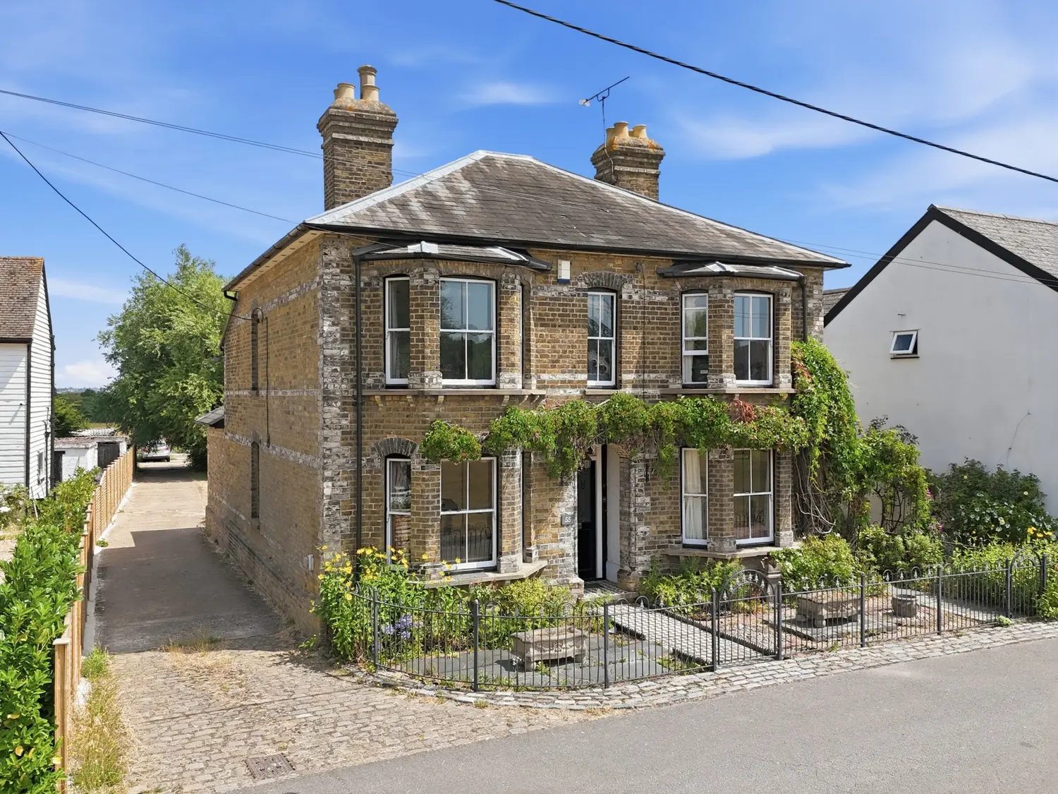 Herongate: detached house with outbuildings