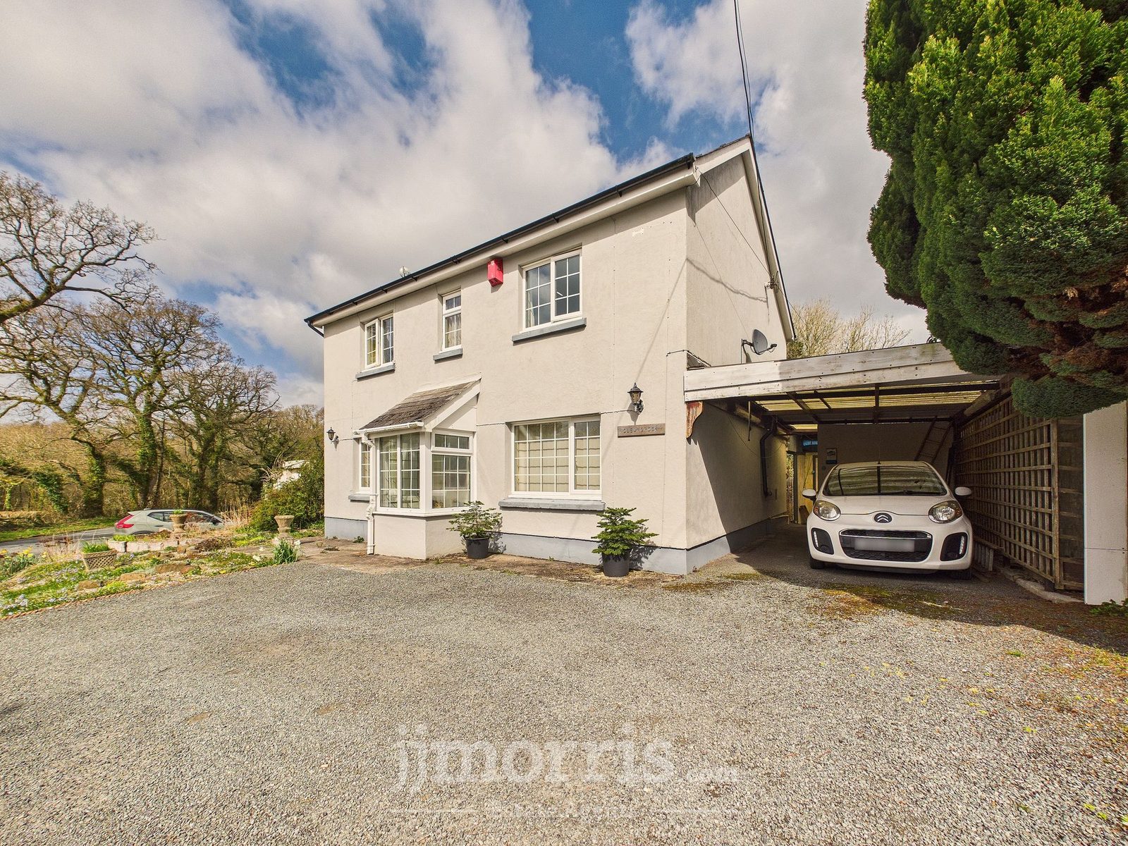 House with paddocks in Narberth