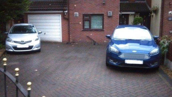 Parking on Nathan Drive, M3
