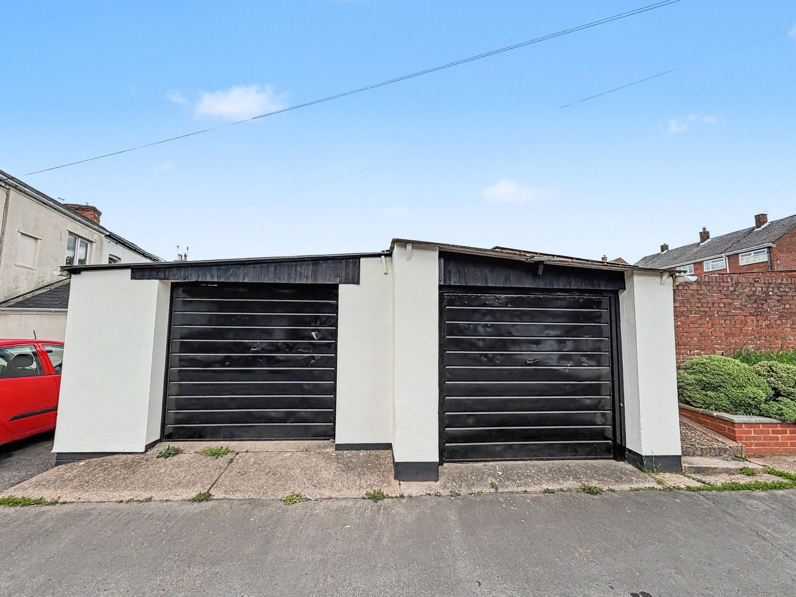 Garages at Chapel Street, Chapel Street, Tiverton