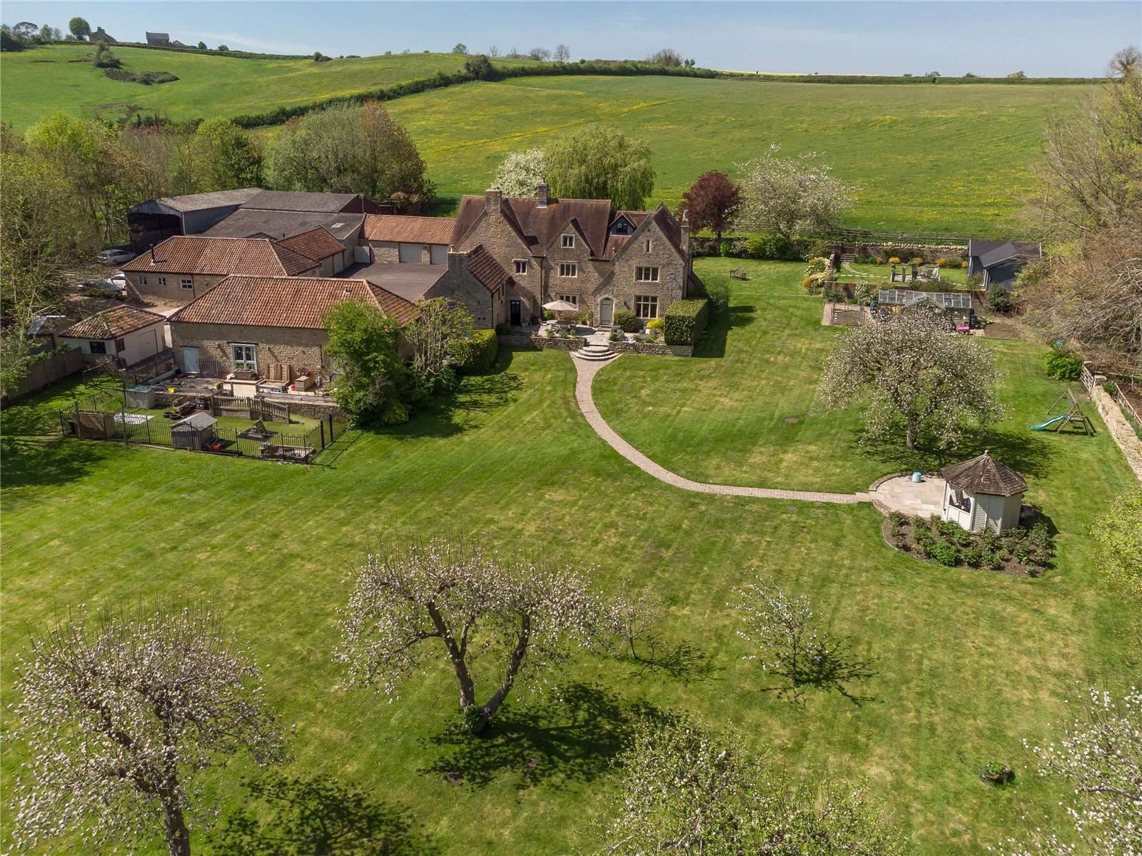 Frome: farmhouse with outbuildings