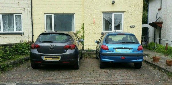 Parking on Llantarnam Road, CF14