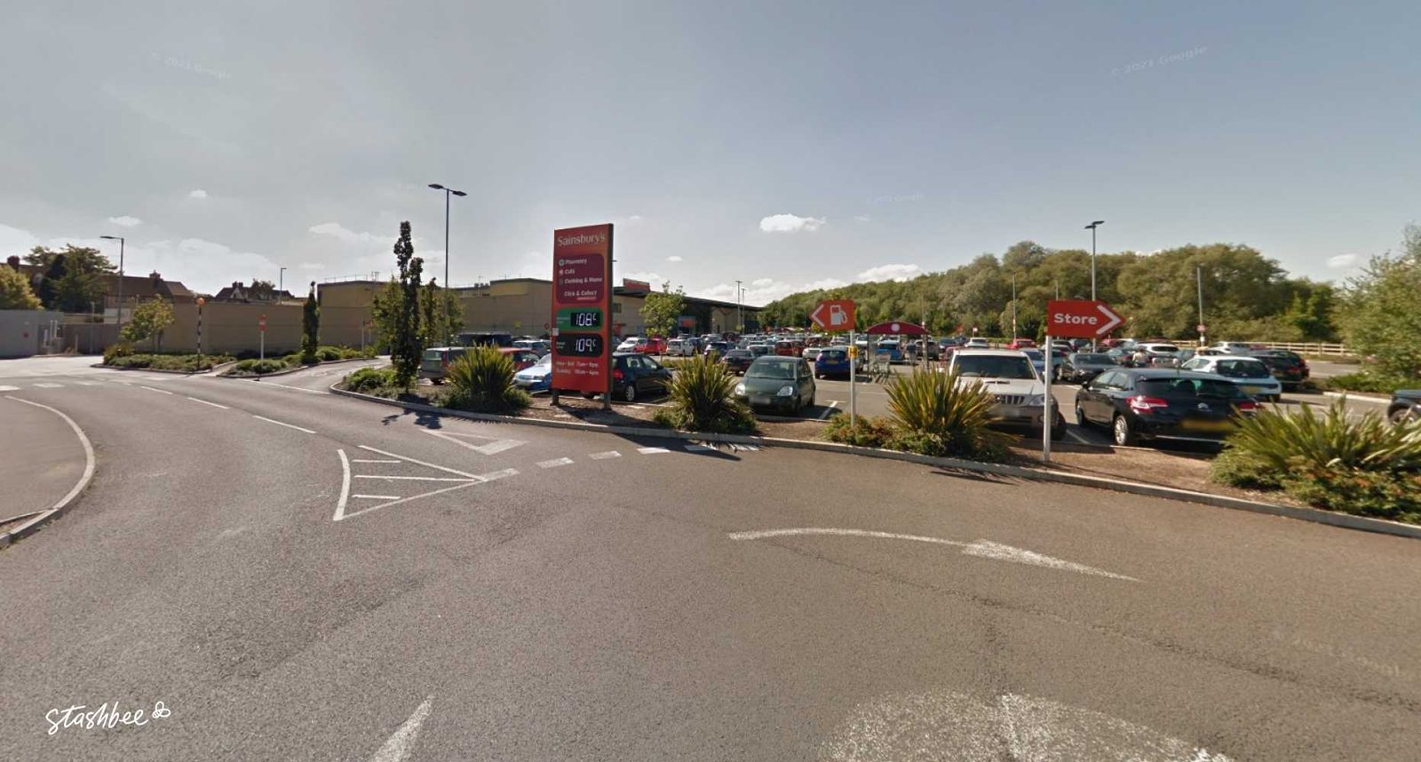 Parking at Sainsbury's Melksham