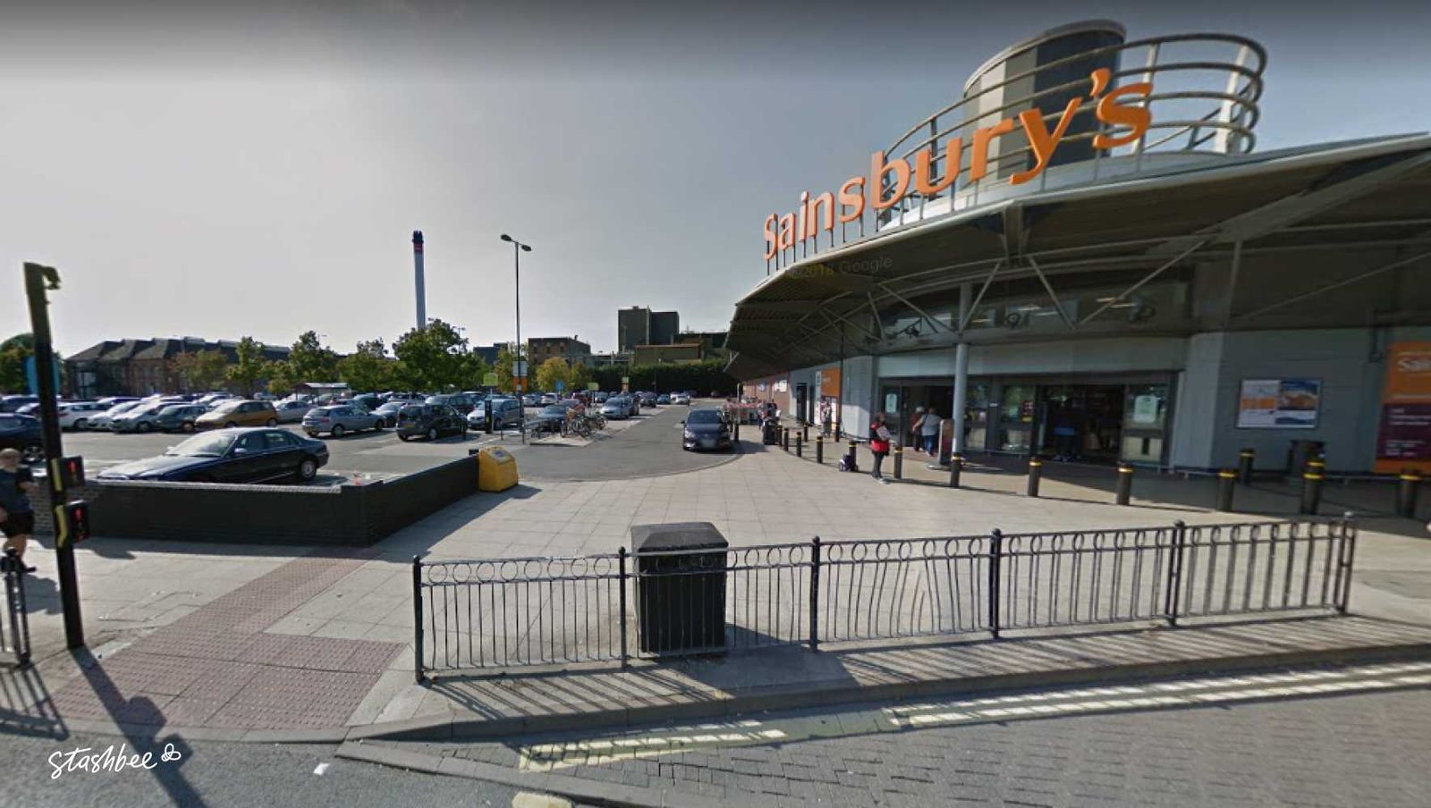 Parking at Sainsbury's Burton-on-Trent