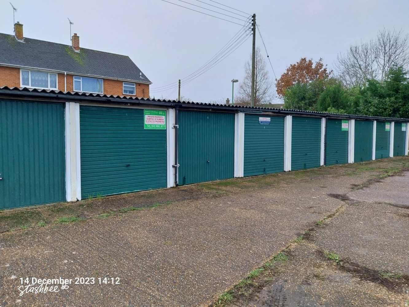 Lock-up Garage to Rent at Adj. 2-3 The Paddocks, TN23 3BE