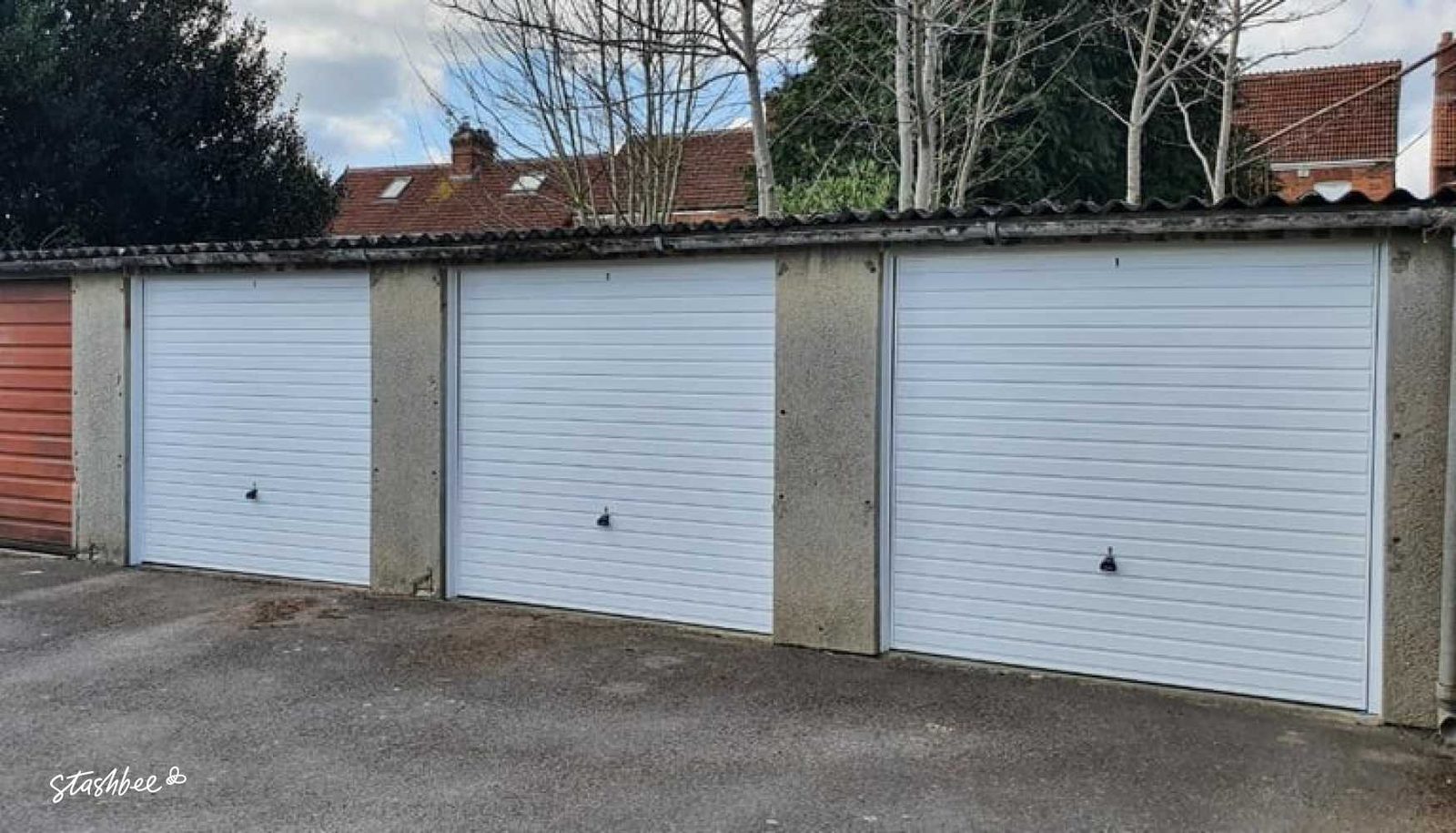 Lock-up Garage to Rent on Sunningdale Road (r/o Dale Court) Yeovil, Somerset