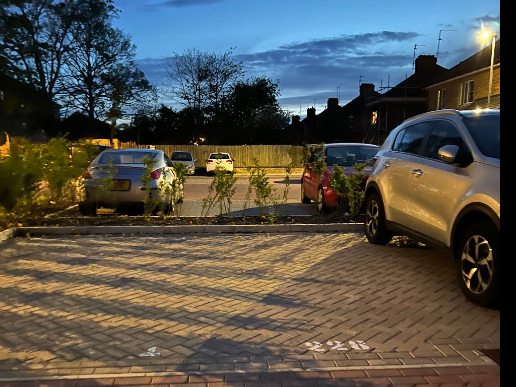 Car Park on Underwood Close